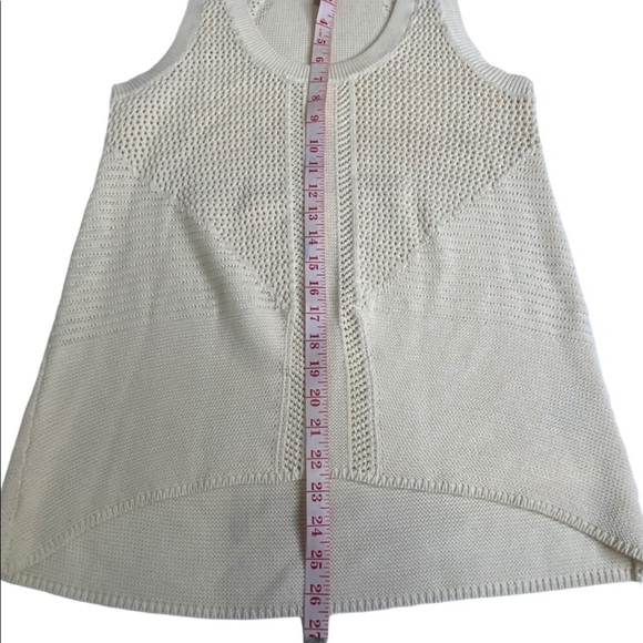 BANANA REPUBLIC COTTON/LINEN KNIT SWEATER VEST M - Picture 4 of 5